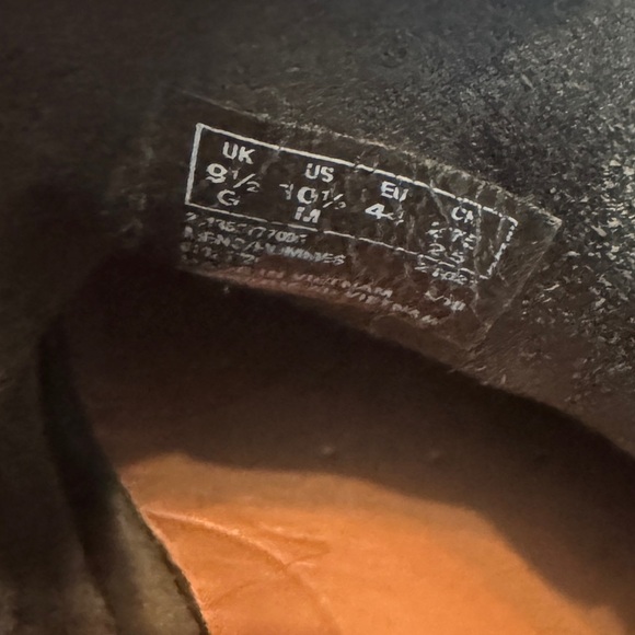 Men’s Clark’s Trace ramble leather black chukka business casual boots size 10.5 - Picture 3 of 10